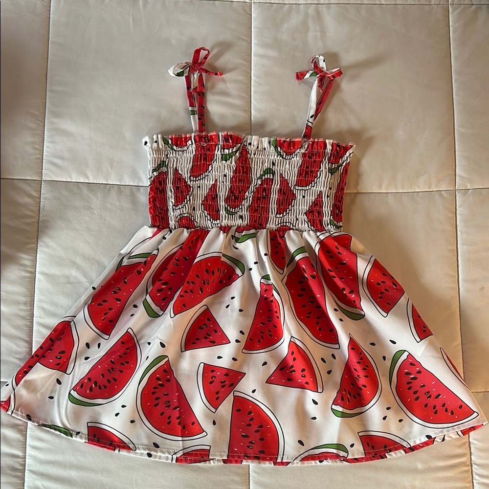 Watermelon Print Dress